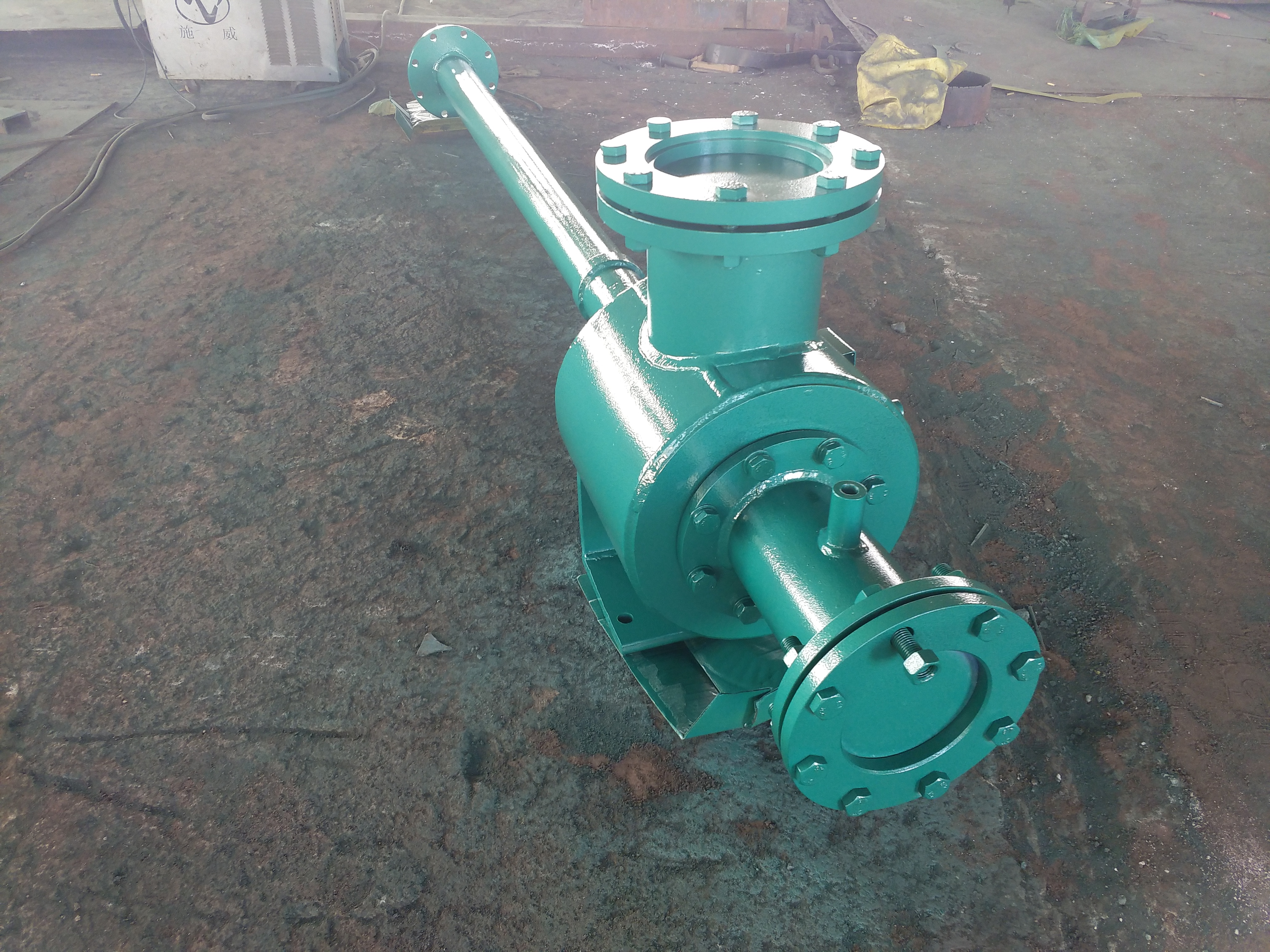 蝸旋緩沖式射水抽氣器